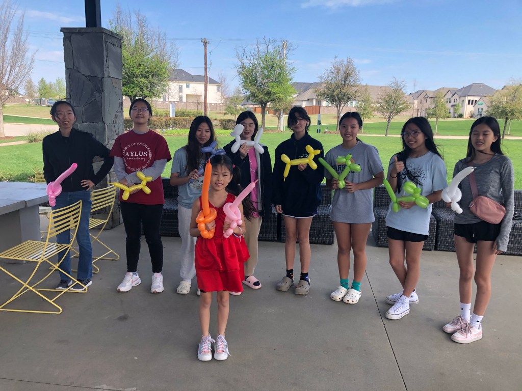 Hosted Community Balloon Art Workshop on March 17th,&nbsp;2024