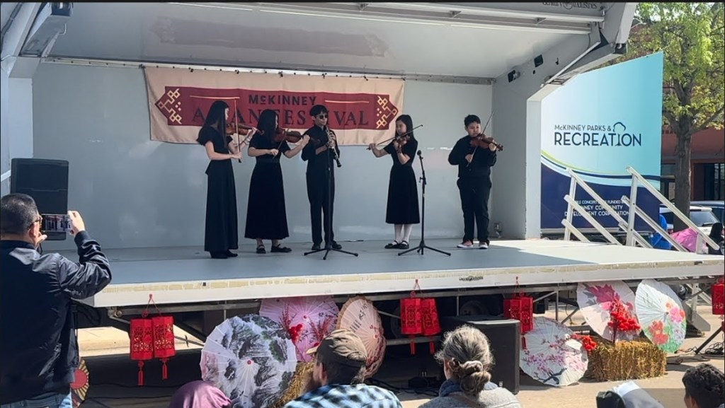 AYLUS Youth Orchestra Performed at McKinney Asian Festival on March 23rd 2024