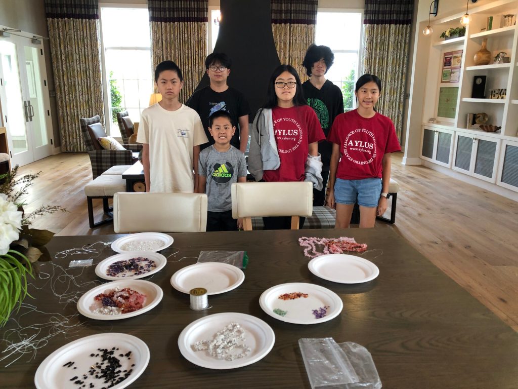 Gemstone Bracelets Making Session For TMMTD and East & West Fest on May 11th 2024