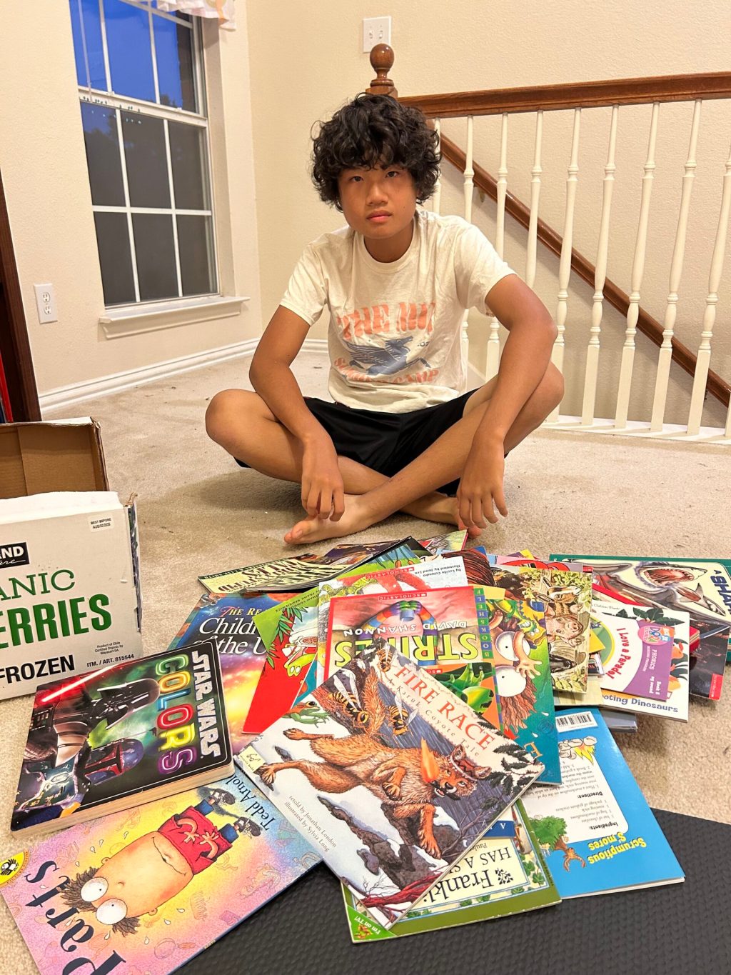 Collected K-8 Books from local Communities for 5th African Library on July 12th 2024