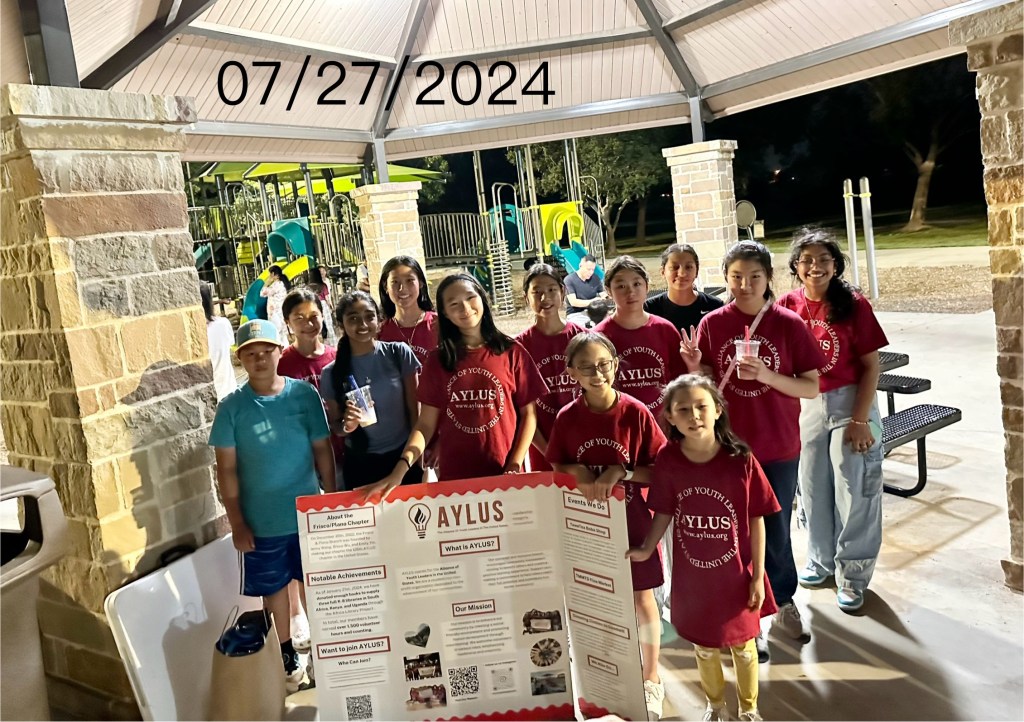 Fundraising for 6th African Library at Russell Creek Park on July 27th, 2024