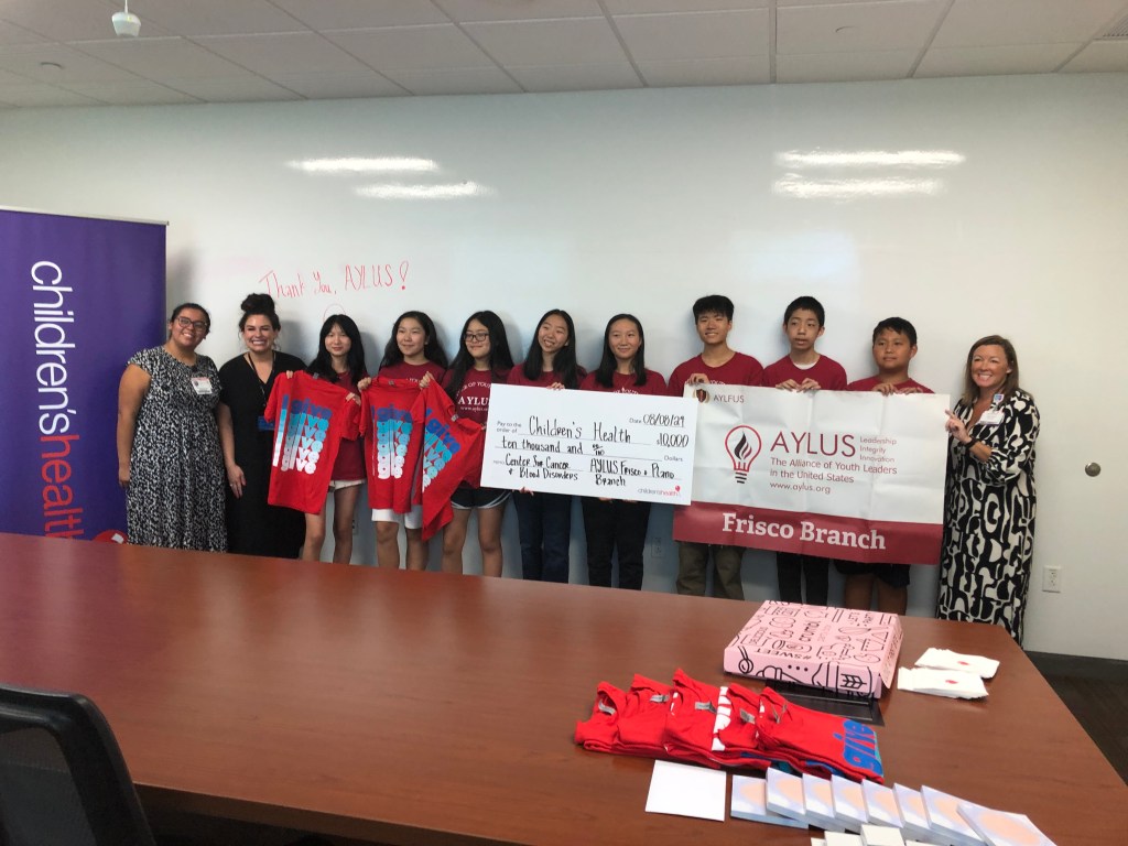 Raised and donated $10,000 for the Pauline Allen Gill Center for Cancer and Blood Disorders at Children’s Health℠ Plano on August 8th&nbsp;2024