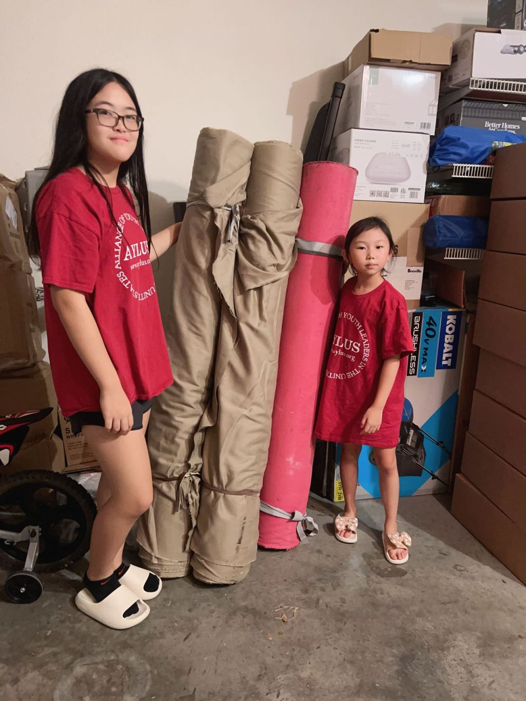 Preparing Cloth for Distribution on August 17th, 2024