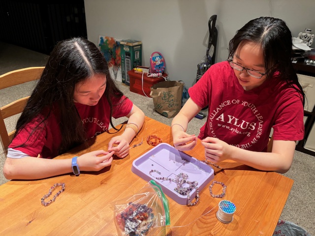 Hosted Gemstone Bracelet Making Session to Help Ship Books for the 7th African Library Project on August 25th&nbsp;2024