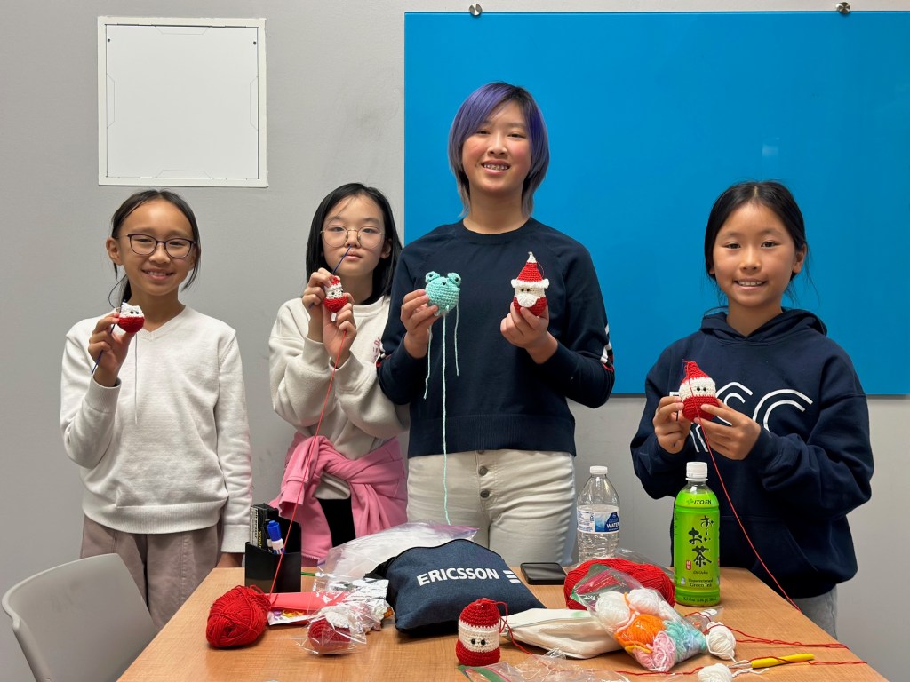 Frisco & Plano Branch Loops for Love Crocheting for Cancer Patients and for Fundraising on December 7th,&nbsp;2024