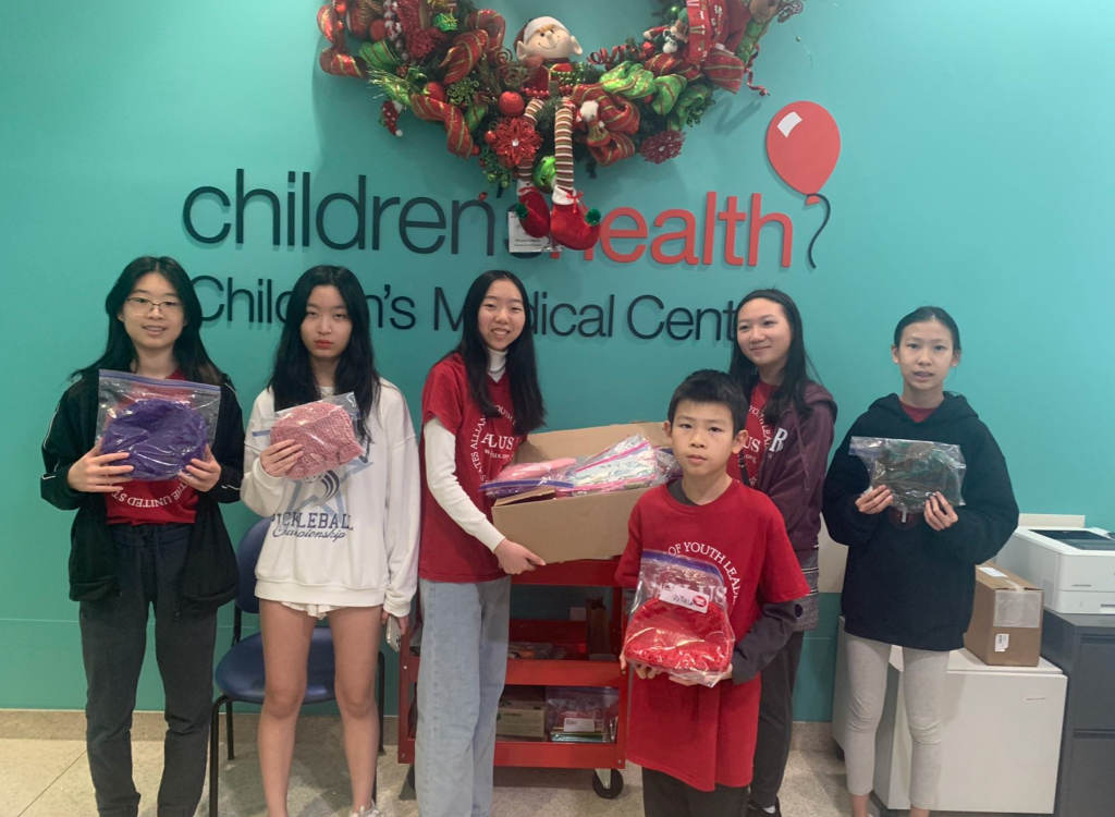 AYLUS Frisco & Plano Branch Crocheted and Donated Chemo Hats To Children’s Hospital For Loops For Love Project on December 23rd&nbsp;2024