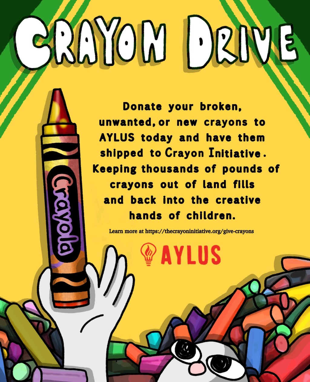 Frisco & Plano Branch Collected Crayons for Recycling and Donation in Oct and Nov&nbsp;2024
