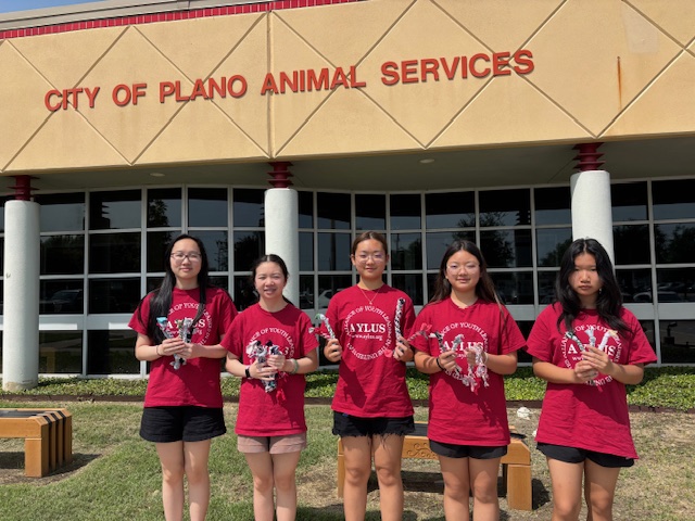 Frisco & Plano Branch Donated 88 Hand-Crafted Pet Toys to Plano Animal Shelter on May 31st, 2025