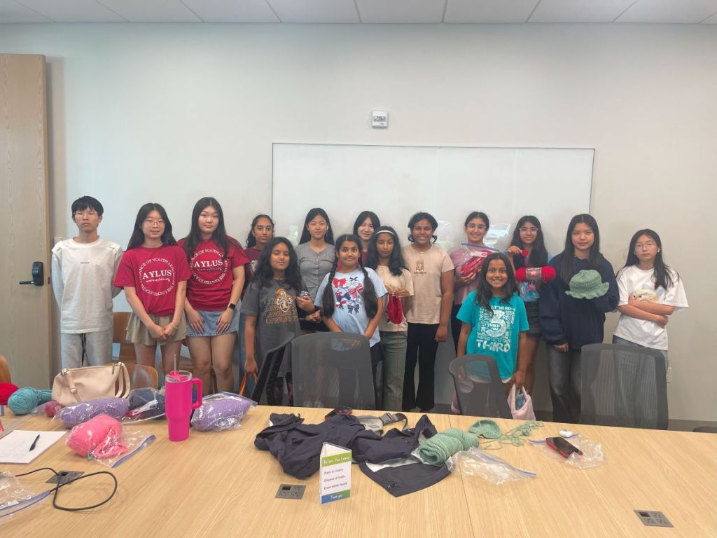 AYLUS Frisco & Plano Branch Crochet Hats For Loops For Love Project on June 1st 2025