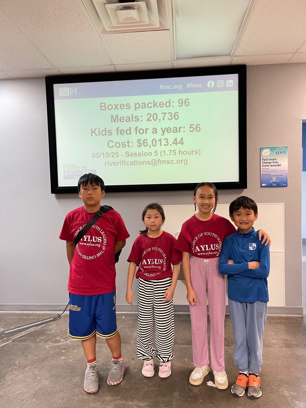 AYLUS Frisco & Plano Branch Volunteering at FMSC on May 10th,&nbsp;2025