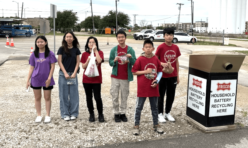 AYLUS Frisco & Plano Branch Hosted Used Batteries Recycling Event on April 20th&nbsp;2025