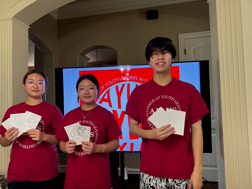 Frisco & Plano Branch AYLUS Arts in Action Begins Second Phase with Kindness Cards Project