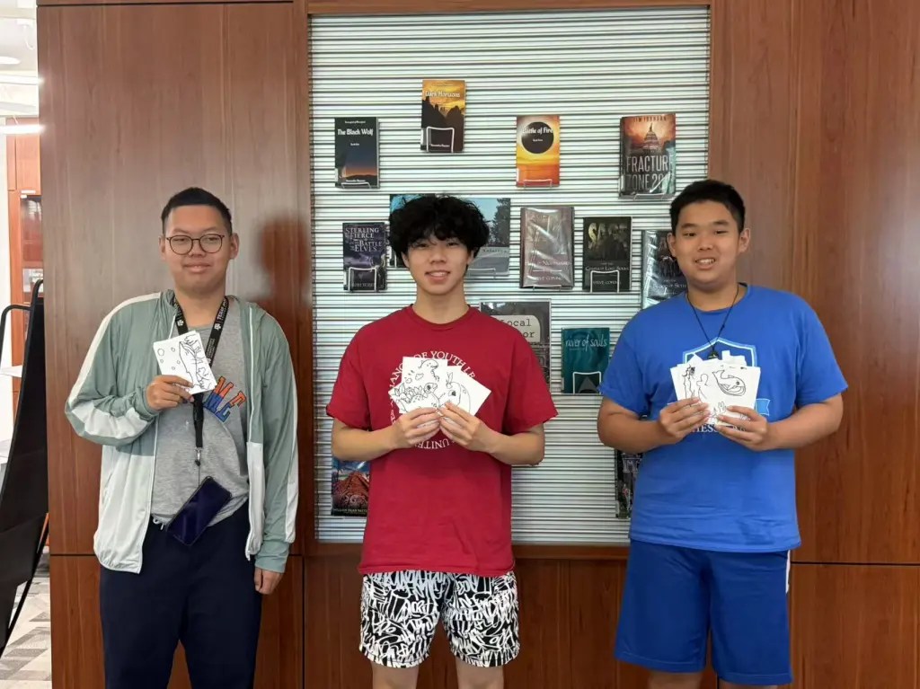 Frisco and Plano branches created cards for the Children’s Hospital. Aug 3rd 2025