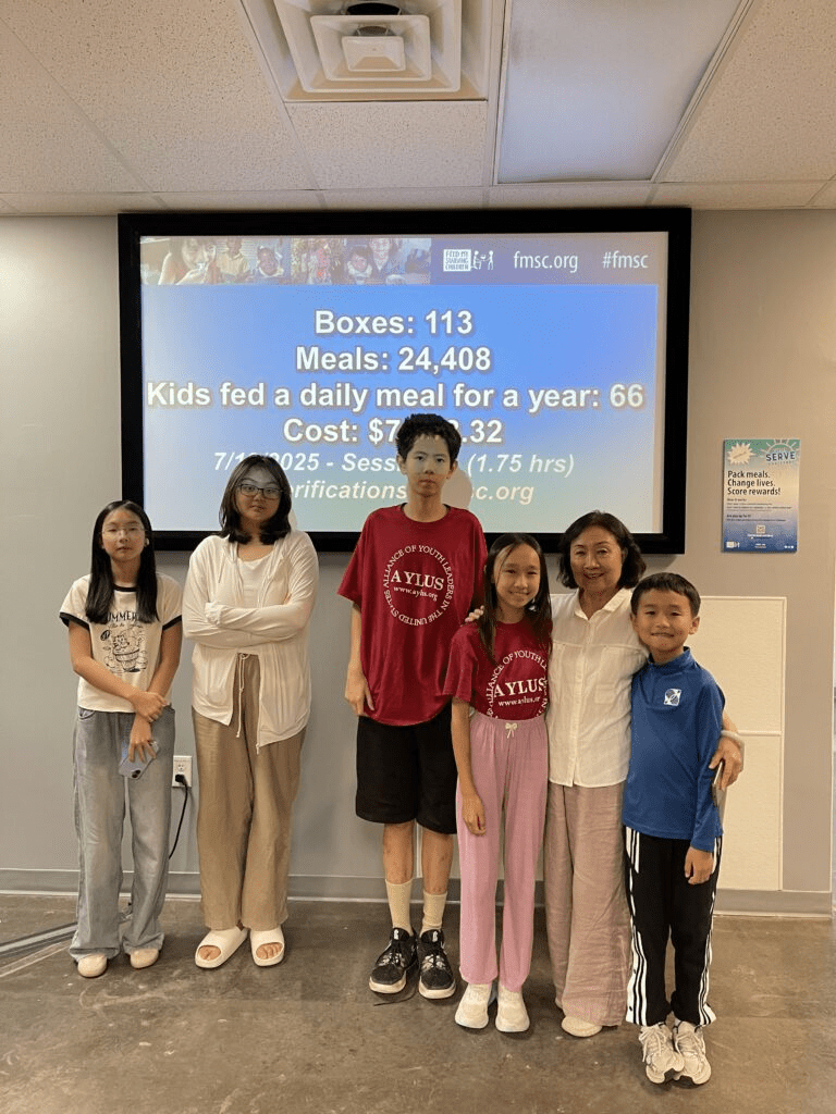 AYLUS Frisco & Plano Branch Volunteering at FMSC on July 19,&nbsp;2025