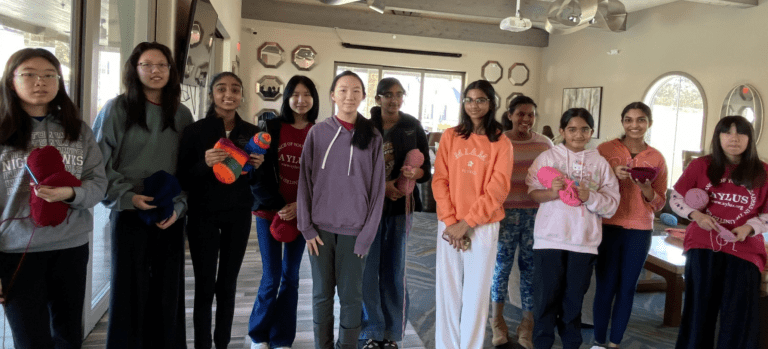 AYLUS Frisco & Plano Branch Crochet Hats For Loops For Love Project on February 23rd 2025