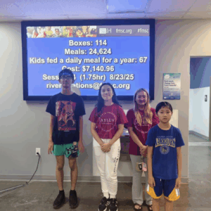 AYLUS Frisco & Plano Branch Volunteering at FMSC on August 23rd,&nbsp;2025